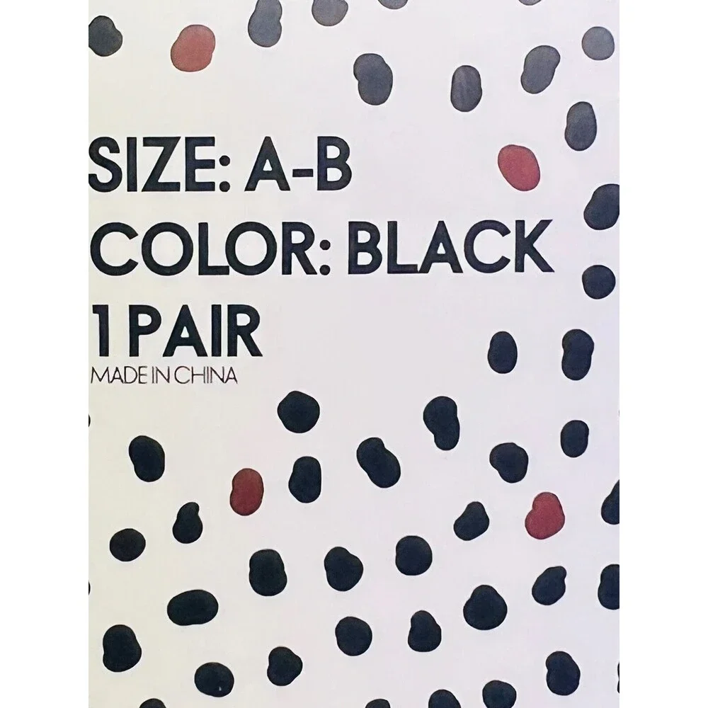 Elle Hosiery Silky Sheer Control Top Panty Hose Size AB Color Black